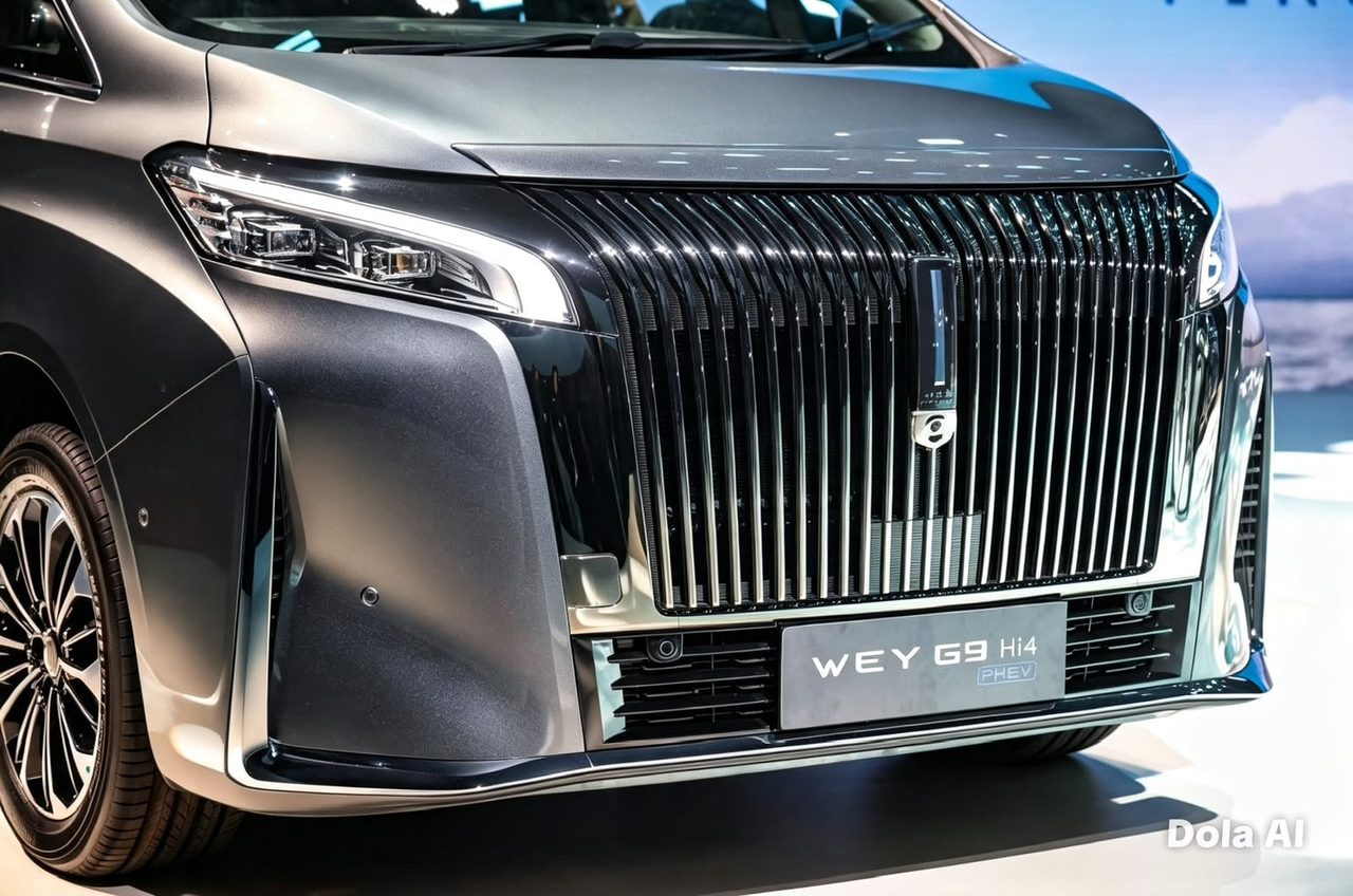 GWM WEY G9 Hi4 Bandung - grill depan vertikal