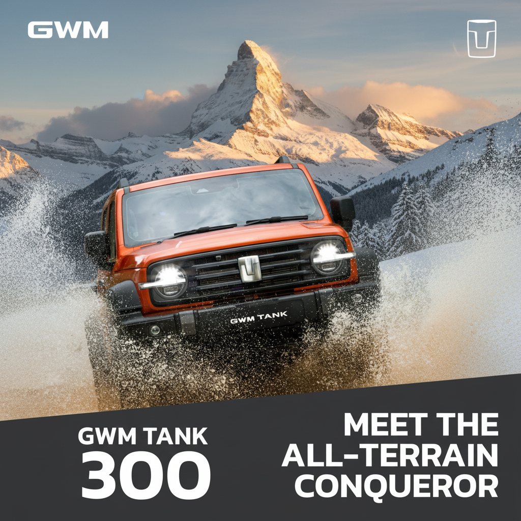 GWM Tank 300 - SUV off-road 4x4, harga OTR Bandung