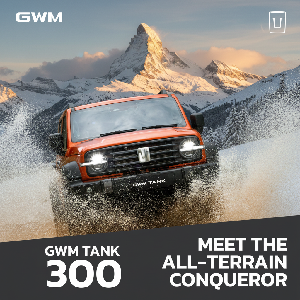 GWM Tank 300 - SUV off-road 4x4, harga OTR Bandung