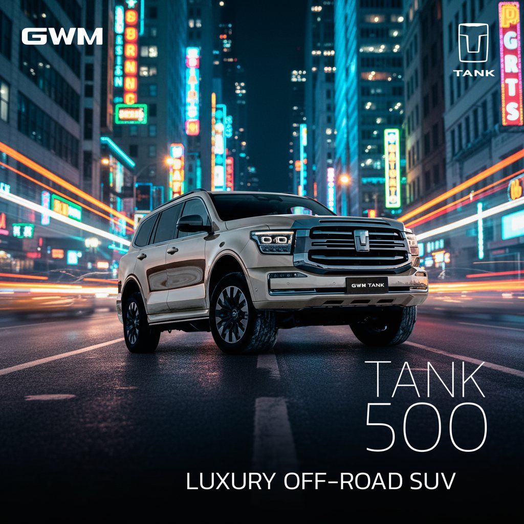 GWM Tank 500 - SUV premium, harga OTR Bandung