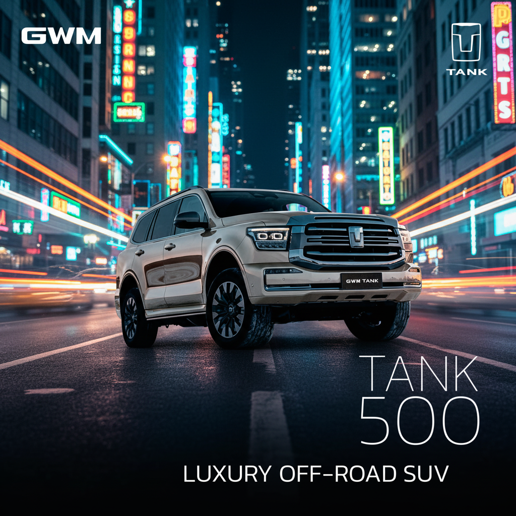 GWM Tank 500 - SUV premium, harga OTR Bandung
