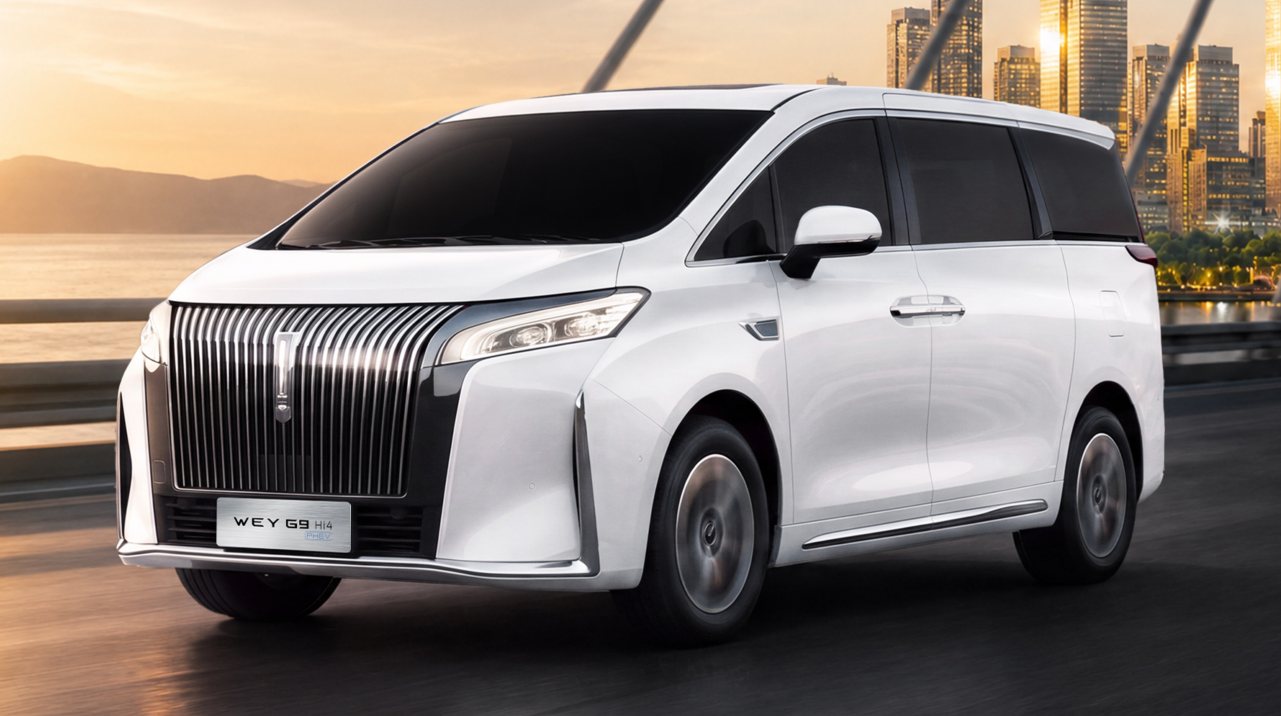 GWM WEY G9 Hi4 - MPV premium PHEV dan HEV, harga OTR Bandung